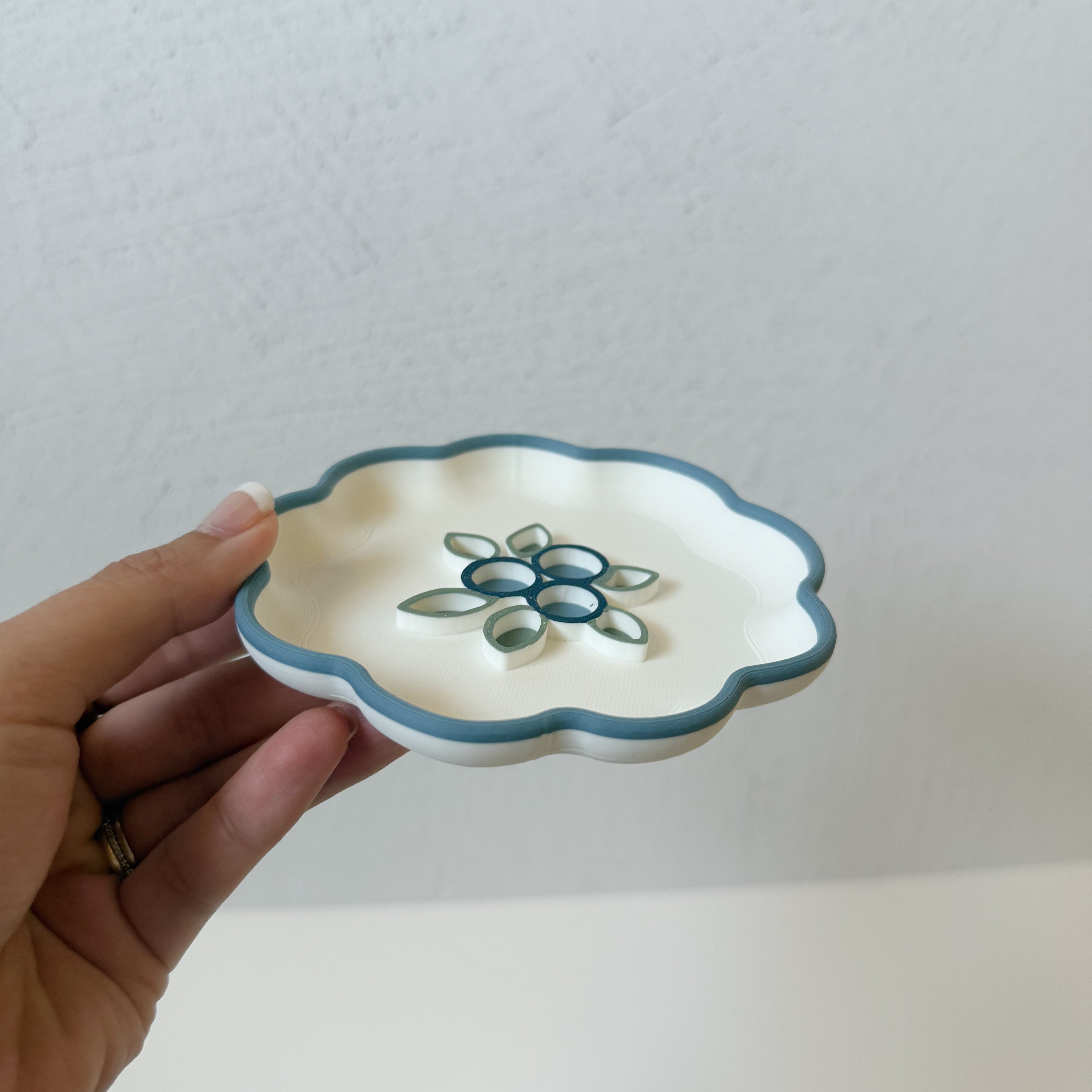 Blueberry Scallop Plate